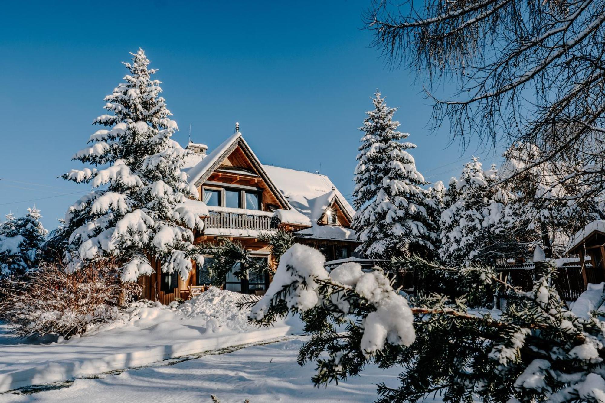 Villa Swiss Na Wylacznosc - Jacuzzi, Sauna, Bilard Косцелиско Экстерьер фото