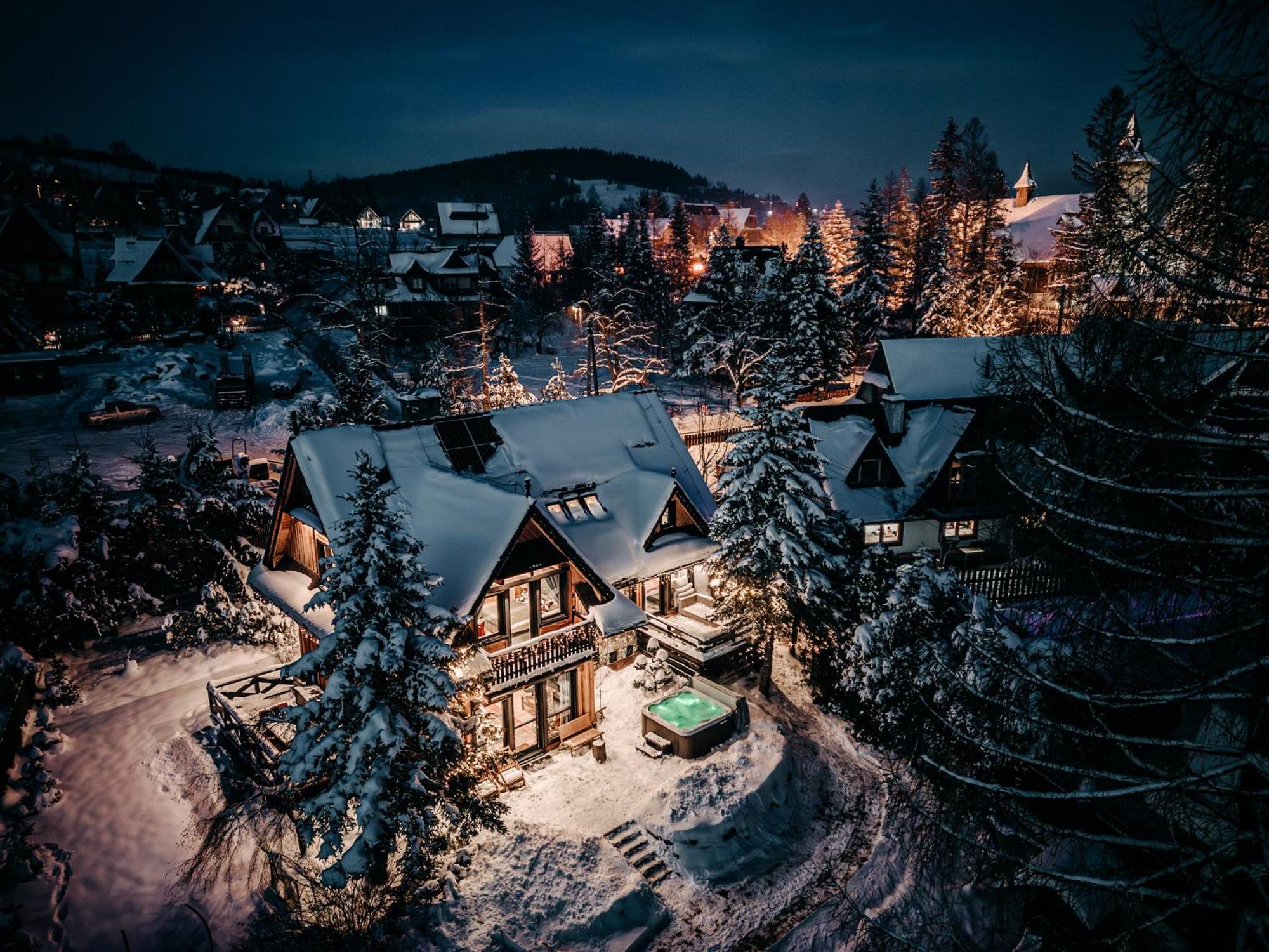 Villa Swiss Na Wylacznosc - Jacuzzi, Sauna, Bilard Косцелиско Экстерьер фото