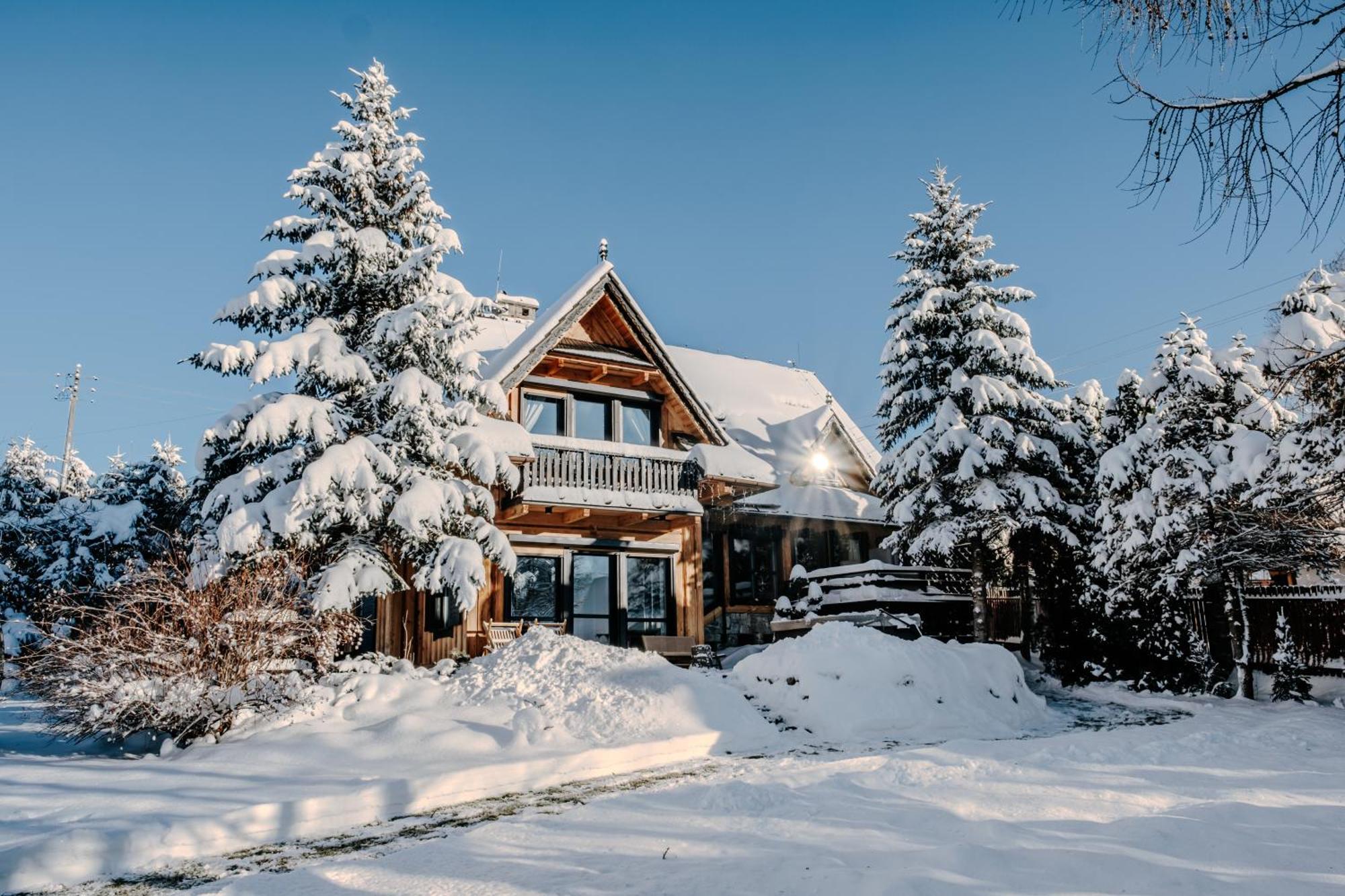 Villa Swiss Na Wylacznosc - Jacuzzi, Sauna, Bilard Косцелиско Экстерьер фото