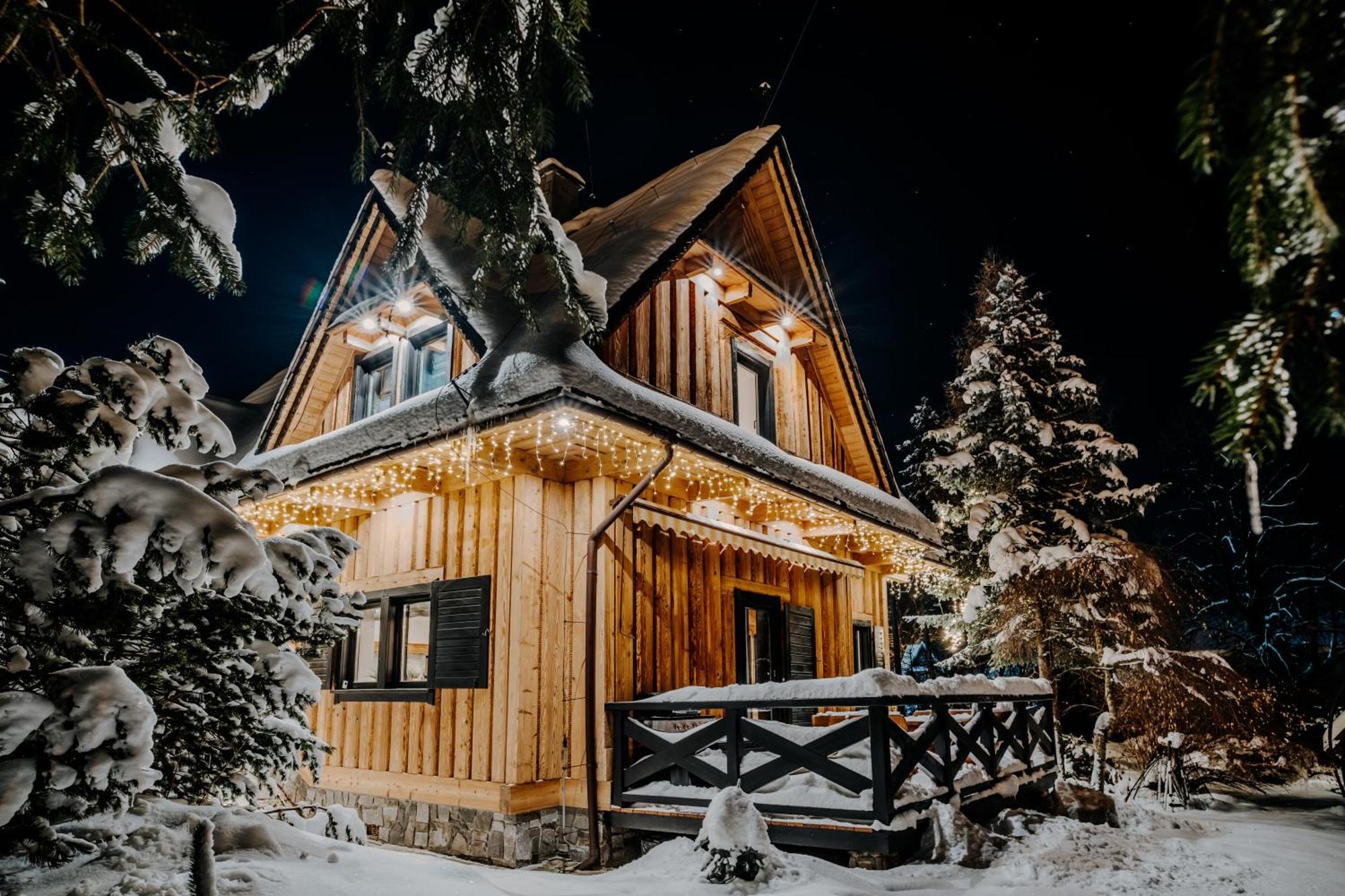 Villa Swiss Na Wylacznosc - Jacuzzi, Sauna, Bilard Косцелиско Экстерьер фото