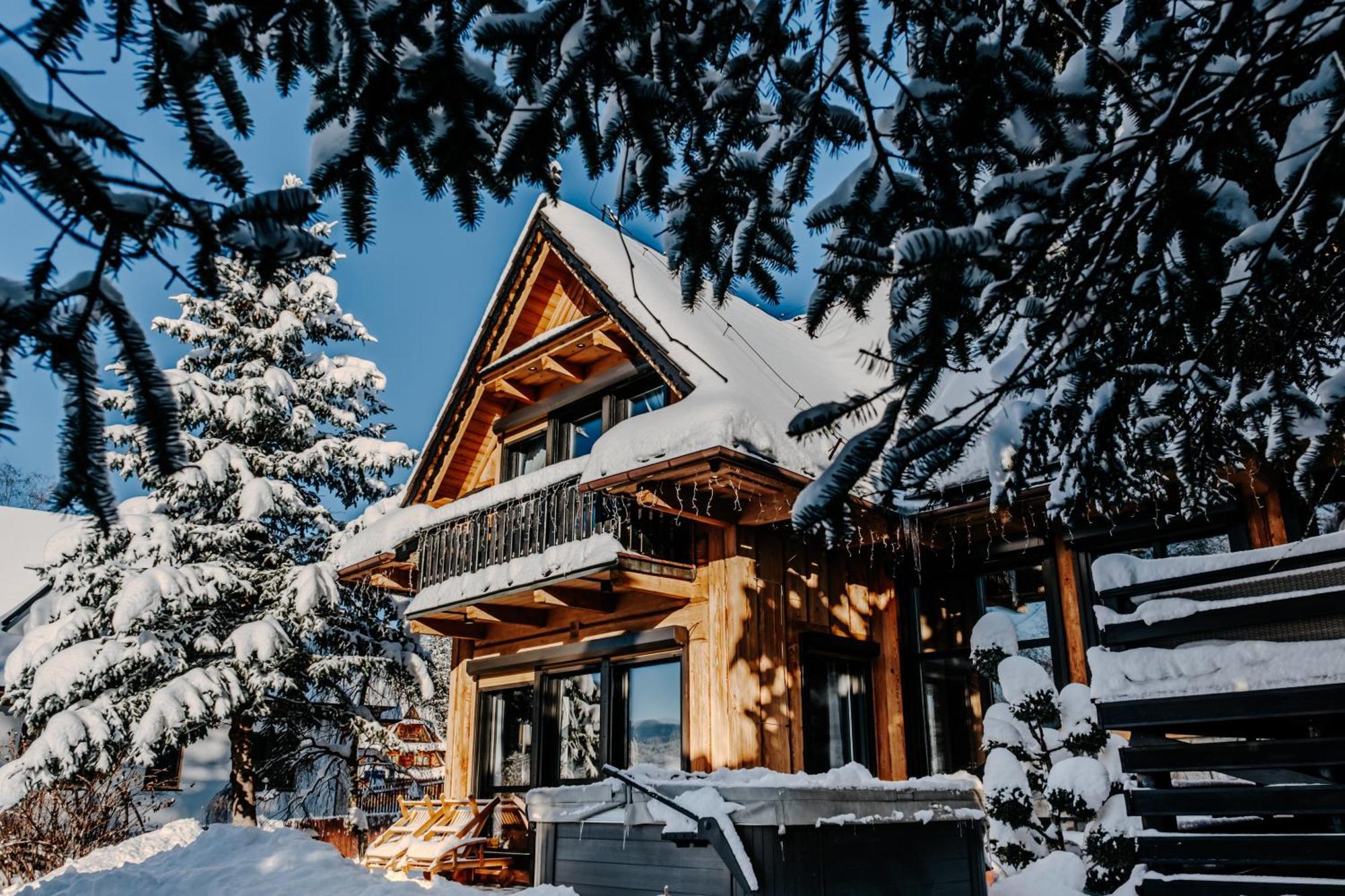 Villa Swiss Na Wylacznosc - Jacuzzi, Sauna, Bilard Косцелиско Экстерьер фото